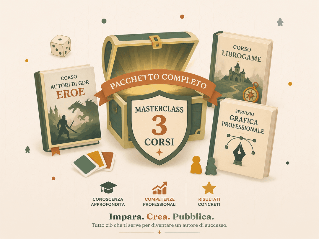 Pacchetto completo Masterclass (3 corsi)